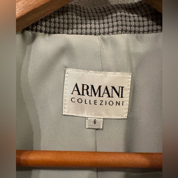 Armani blazer woman size 6 gray - Picture 4 of 6
